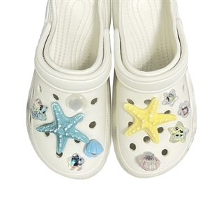 Charms til Crocs med havtema - 10 stk